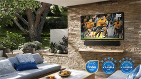 מסך "65 SAMSUNG QE65LST7T QLED מוגן מים