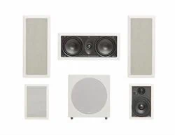 סט רמקולים שקועים OW-155 מושלם לקולנוע ביתי כולל סאב וופר WENCORE CENTER LCR-6