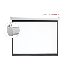 מסך הקרנה חשמלי 100 אינץ' מבית LUMI