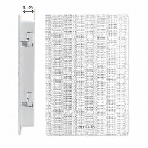 זוג רמקולים  לתלייה עם תיבה בעובי של 3.4 ס"מ דגם PURE ACOUSTICS IWB340