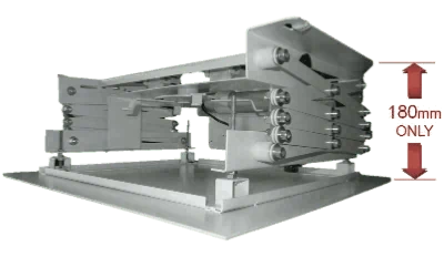 מעלית חשמלית למקרן בתקרה 640 בעובי של 18 ס"מ