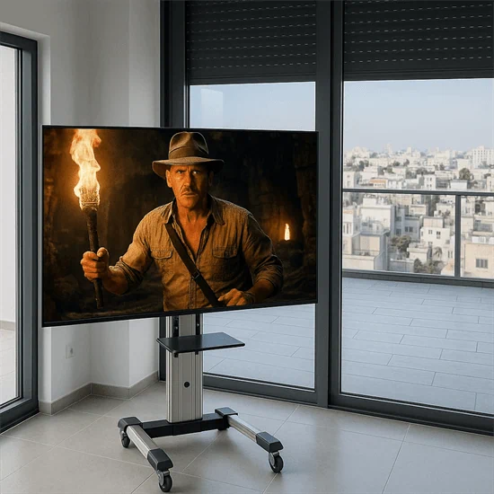 עגלת נשיאה לטלוויזיה עד 75  EAZO AL70