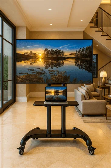 מעמד נייד/נייח למסכי TV עד 75 אינץ' North Bayou AVA1500-60-1P