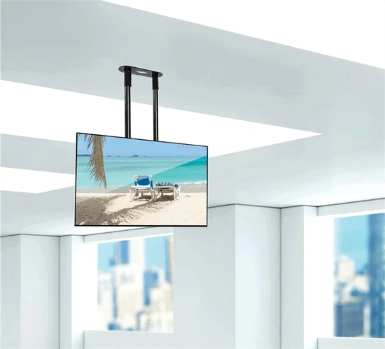 מתקן תלייה תקרתי למסכי ענק עד 120 אינץ BT8448