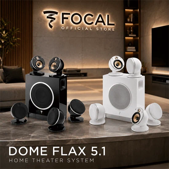 FOCAL DOME FLAX 5.1 PACK רמקולים  לקולנוע ביתי