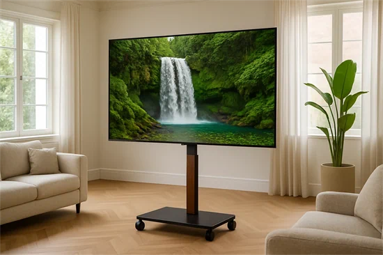 EAZO FS286W – מעמד רצפתי יוקרתי למסך עד ‎85″