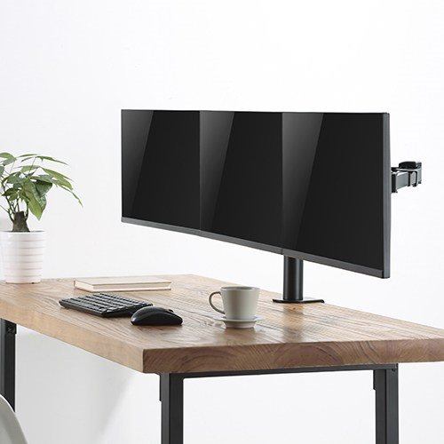 זרוע שולחנית ל-3 מסכי מחשב עד 27 אינץ LDT33-C036