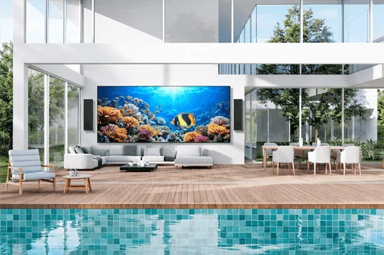 מסך LED חיצוני “125 אינץ’ – OUTDOOR באיכות מעולה