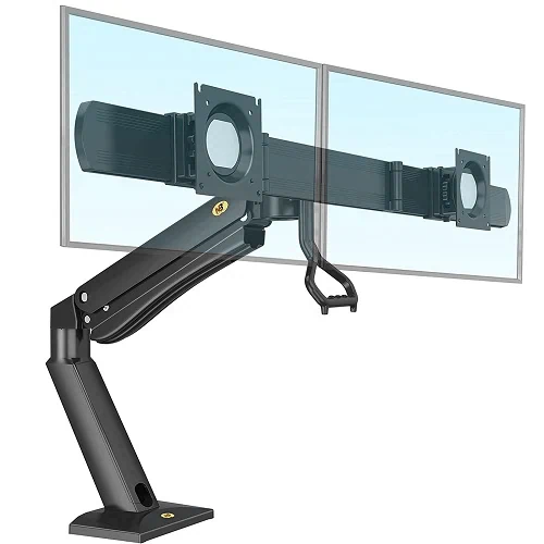 זרוע שולחנית הידראולית לשני מסכים NB32