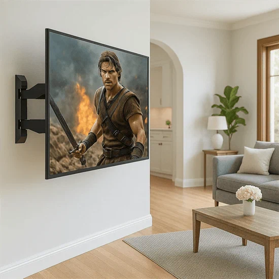 זרוע דו מפרקית למסכים עד 75 אינץ' דגם SP650