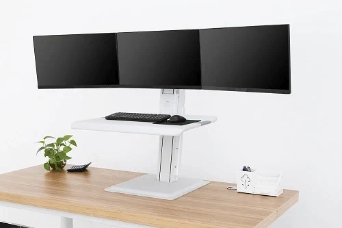 מעמד שולחני הידראולי ל 3 מסכי מחשב ST15-3