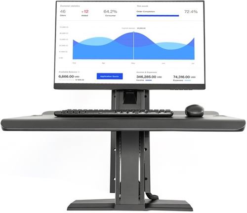 עמדת עבודה משולבת למסך מחשב North Bayou ST25