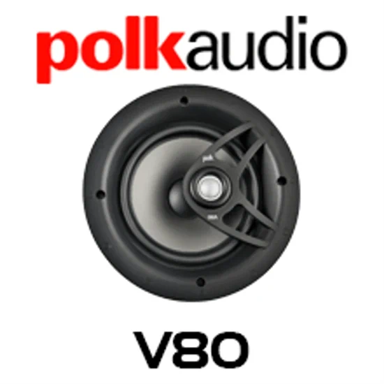 זוג רמקולים שקועים לתקרה POLK AUDIO V80