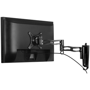 זרוע תליה למסך על קיר Arctic W1B Monitor Wall Mount with Quick-Fix System Black