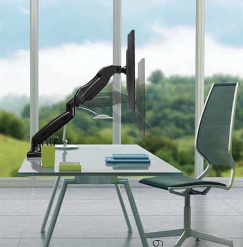 ‏מתקן תליה למסכי מחשב F80 North Bayou