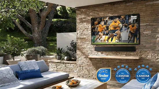 מסך "65 SAMSUNG QE65LST7T QLED מוגן מים