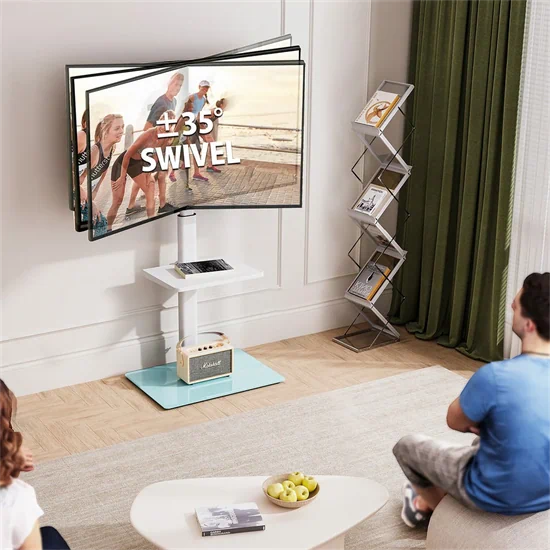 מעמד לבן רצפתי עד 65 BRACKET DSL100