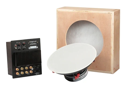 רמקול סאב וופר שקוע אומגה OWS-80 ללא מסגרת