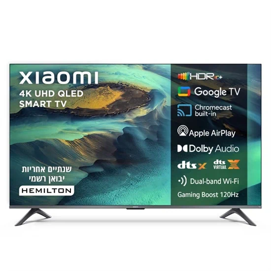 טלוויזיה ''75 QLED 4K שיאומי דגם Xiaomi TV A Pro 75'' (2026)